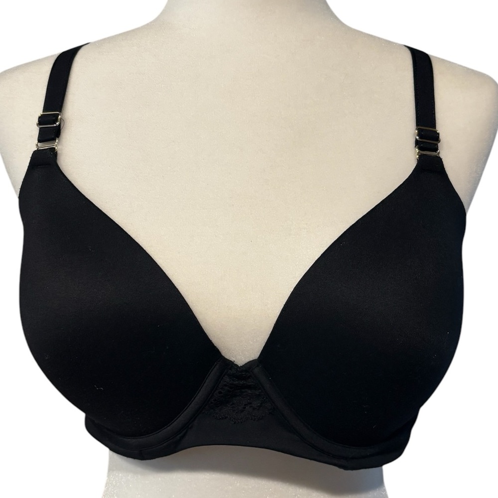 Soma Embraceable Racerback Black Bra Size 34DD